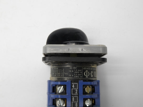 KRAUS NAIMER C10A3C530 660V 12A UNMP