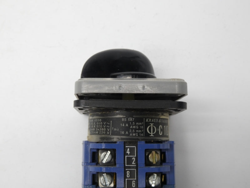 KRAUS NAIMER C10A3C530 660V 12A UNMP