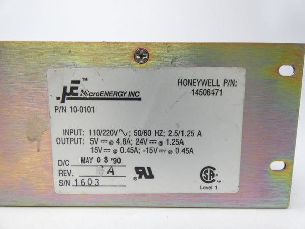 MICROENERGY 10-0101 14506471 110/220V 2.5/1.25A NSNP