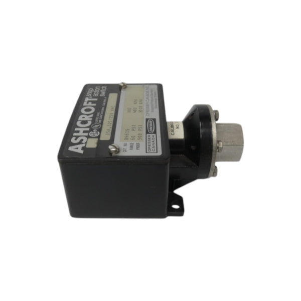ASHCROFT B461SX07 125/250VAC 15A 500PSI NSNP