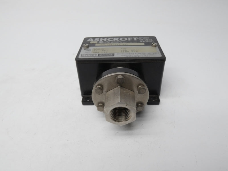 ASHCROFT B461SX07 125/250VAC 15A 500PSI NSNP