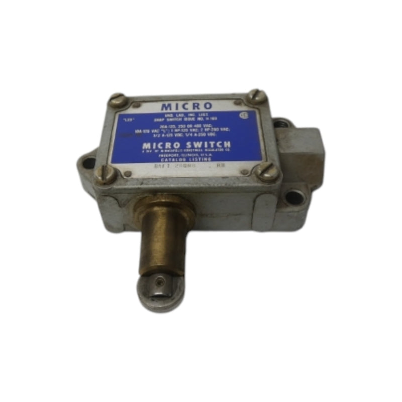 MICRO SWITCH BAF1-2RQN8RH 480VAC 20A (GREY) UNMP