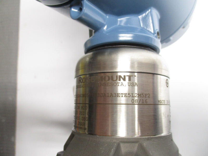 ROSEMOUNT 3051SFC1PS060N05050R73JA1A3ETE5L2M5F2 3/4" (AS PICTURED) NSNP