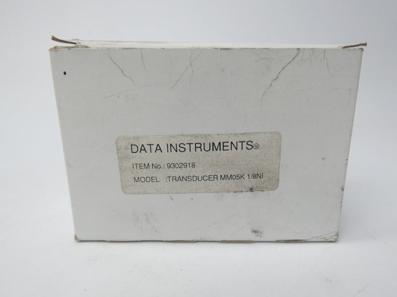 DATA INSTRUMENTS 9302918 MM05K 1/8" NSMP