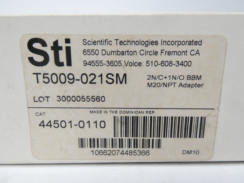 STI T5009-021SM 44501-0110 500V 10A NSMP