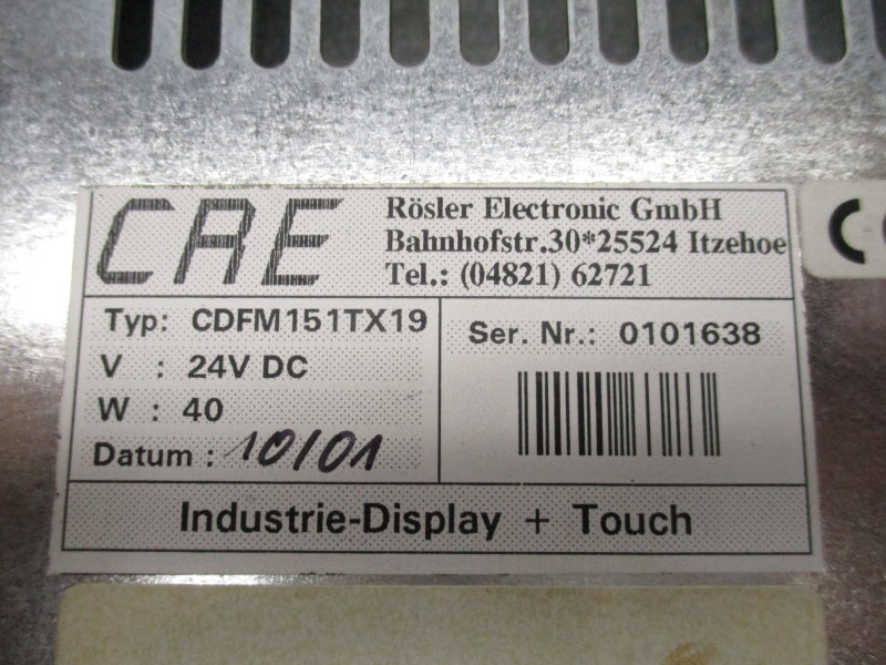 CRE CDFM151TX19 24VDC NSNP