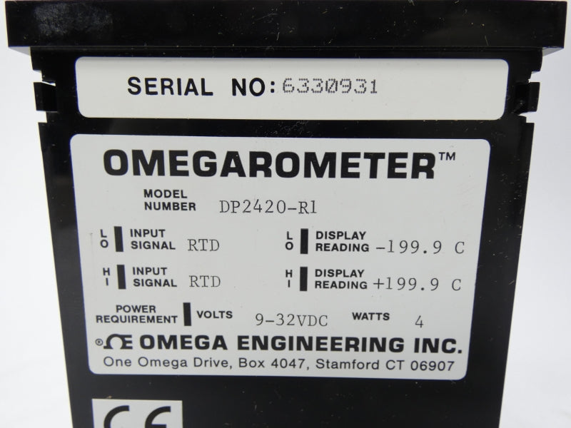 OMEGA DP2420-R1 DP2000 9-32VDC NSMP