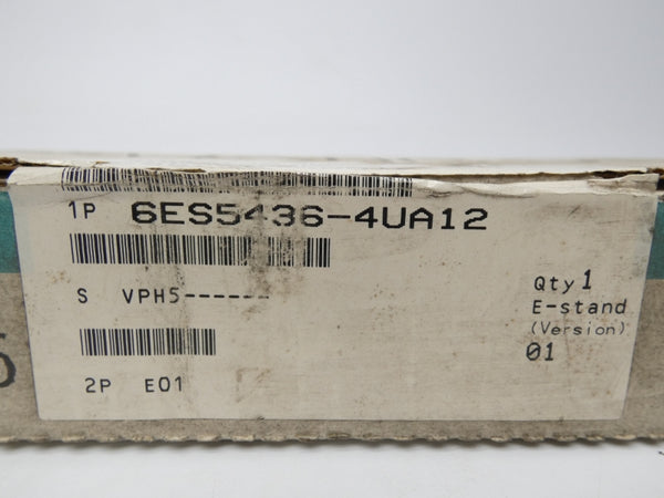 SIEMENS 6ES5436-4UA12 NSMP