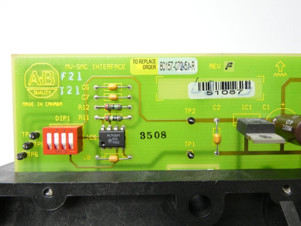ALLEN BRADLEY 80157-072-51-R REV. F (BR/YL) NSMP