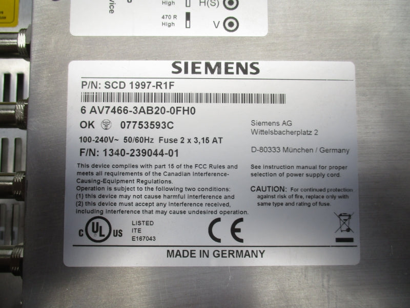 SIEMENS 6AV7466-3AB20-0FH0 100-240V NSNP