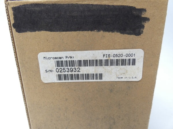 MICRO SCAN FIS-0520-0001 12V NSMP