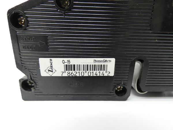 THOMAS&BETTS Q-15 120/240VAC 15A NSNP