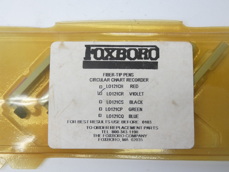 FOXBORO L0121CR (PKG OF 6) NSMP
