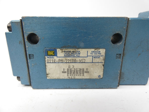 MAC 811C-PM-221BA-152 UNMP