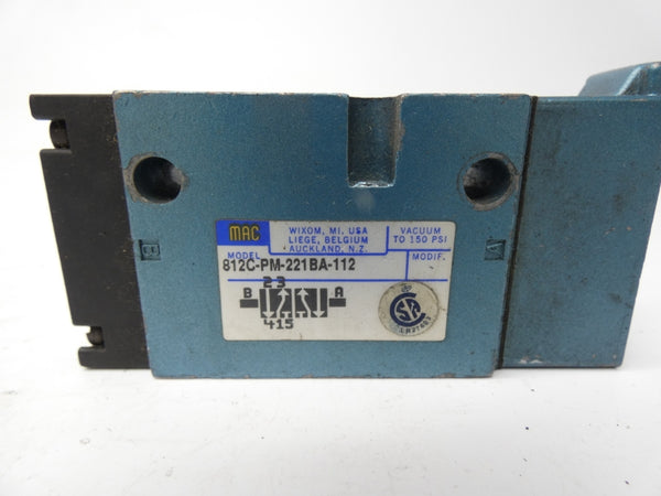 MAC 812C-PM-221BA-112 UNMP