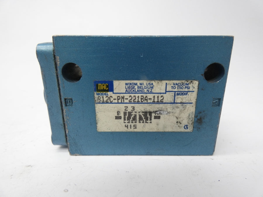 MAC 812C-PM-221BA-112 (AS PICTURED) UNMP