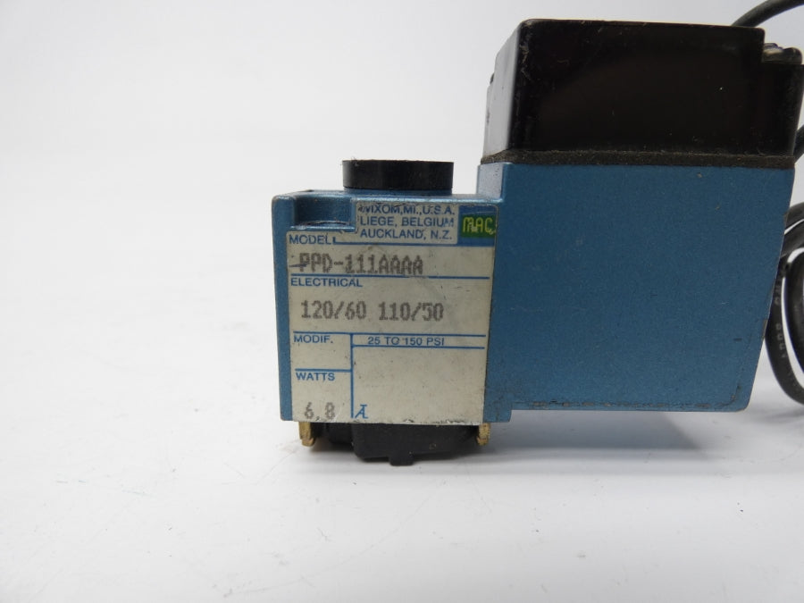 MAC PPD-111AAAA 110/120V 25-150PSI UNMP
