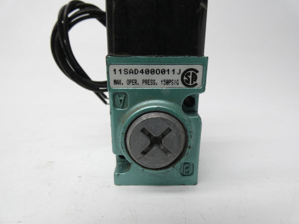 NUMATICS 11SAD400O011J 110/120V .15A 150PSI UNMP