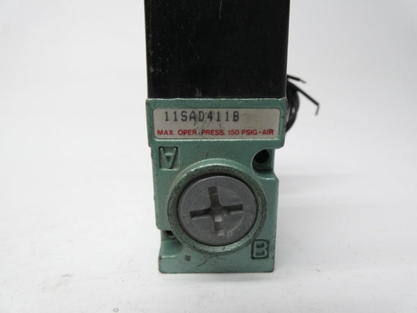 NUMATICS 11SAD411B 24VDC 150PSI UNMP