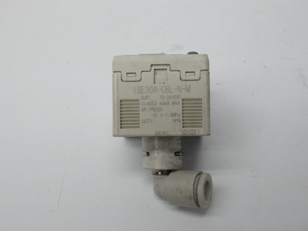 SMC ISE30A-C6L-N-M 12-24VDC UNMP
