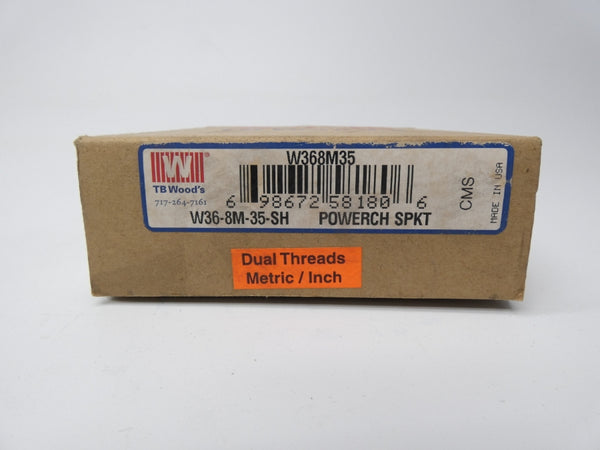 TB WOODS W368M35 NSFS