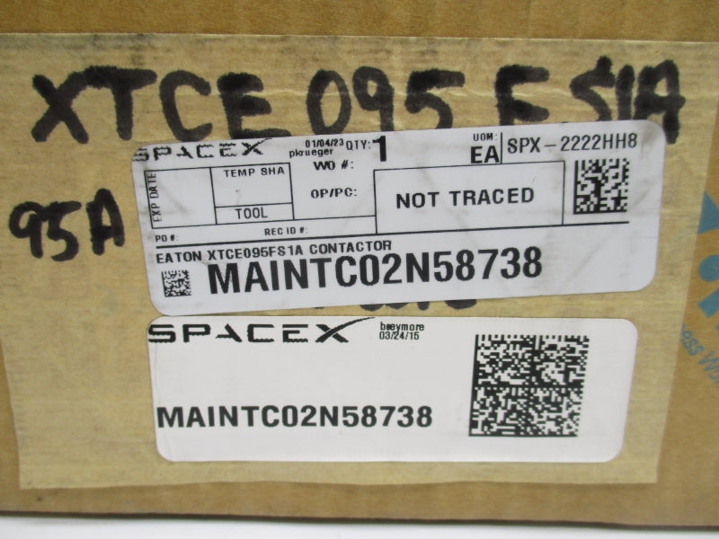 EATON XTCE095FS1A 24-27VDC 95A NSMP