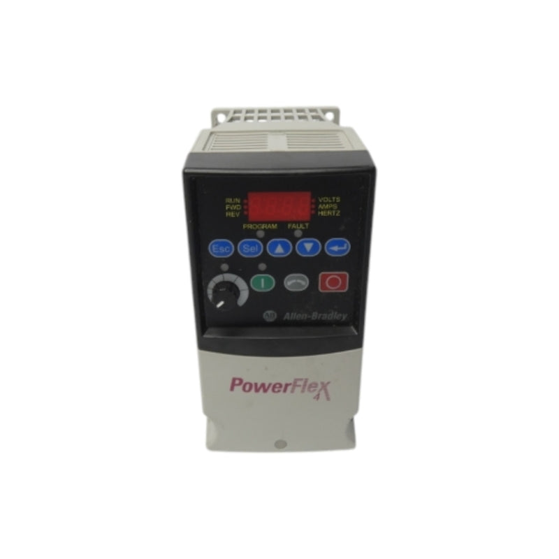 ALLEN BRADLEY 22A-B4P5N104 SER. A F/W 6.01 180-264VAC 5.2A UNMP