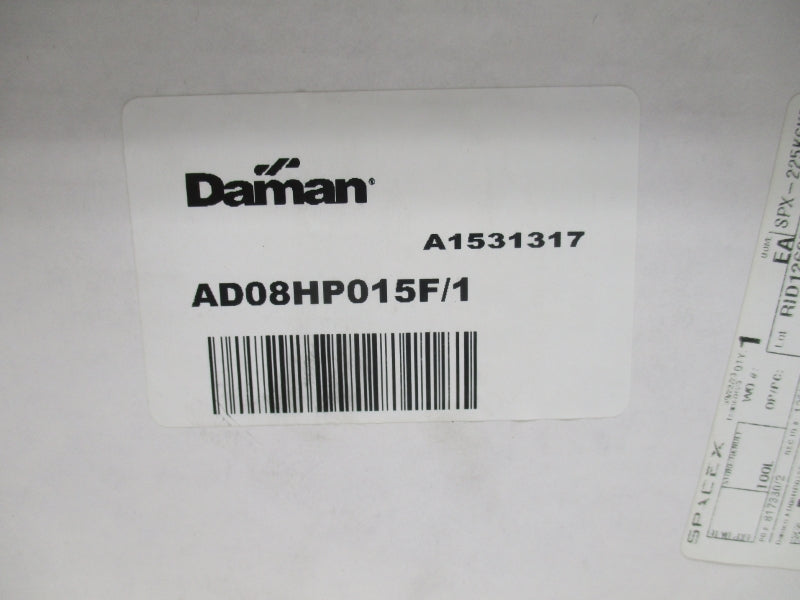 DAMAN AD08HP015F/1 NSFS