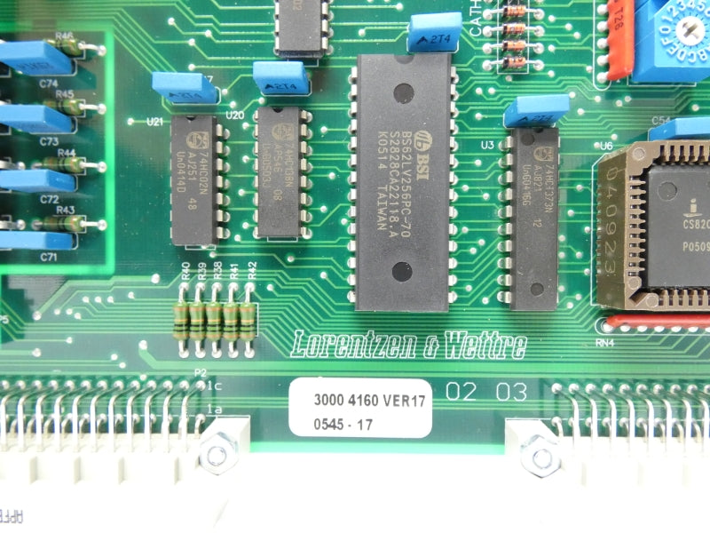 LORENTZEN & WETTRE 30004160 MSU-2 VER. 17 UNMP