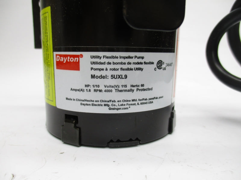 DAYTON 5UXL9 115V 1.6A NSMP
