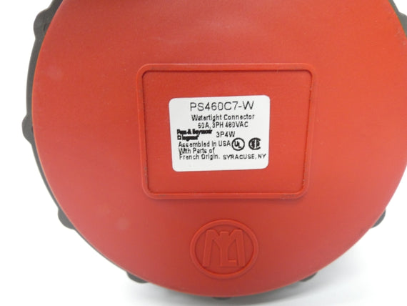 PASS & SEYMOUR PS460C7-W 480VAC 60A NSMP