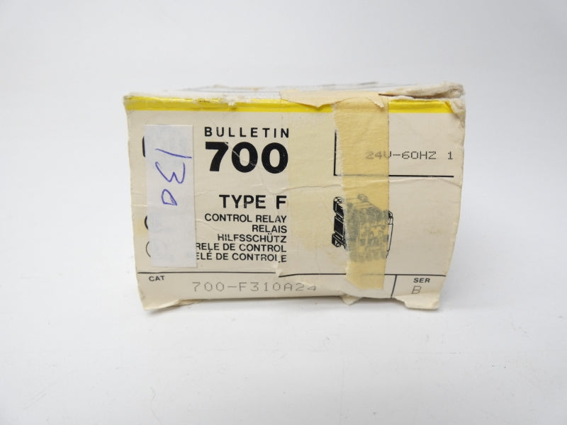 ALLEN BRADLEY 700-F310A24 SER. B 24V (BK/YL) NSMP