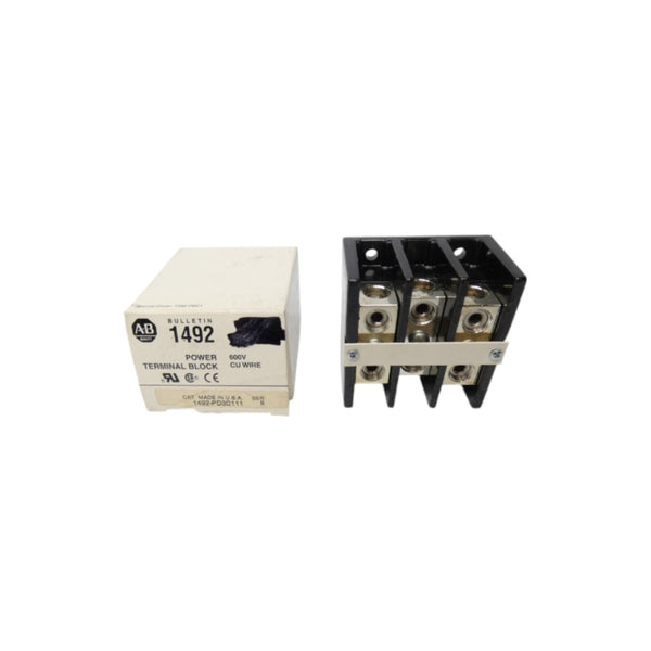 ALLEN BRADLEY 1492-PD3C111 SER. B 600V 150A (WH) NSMP