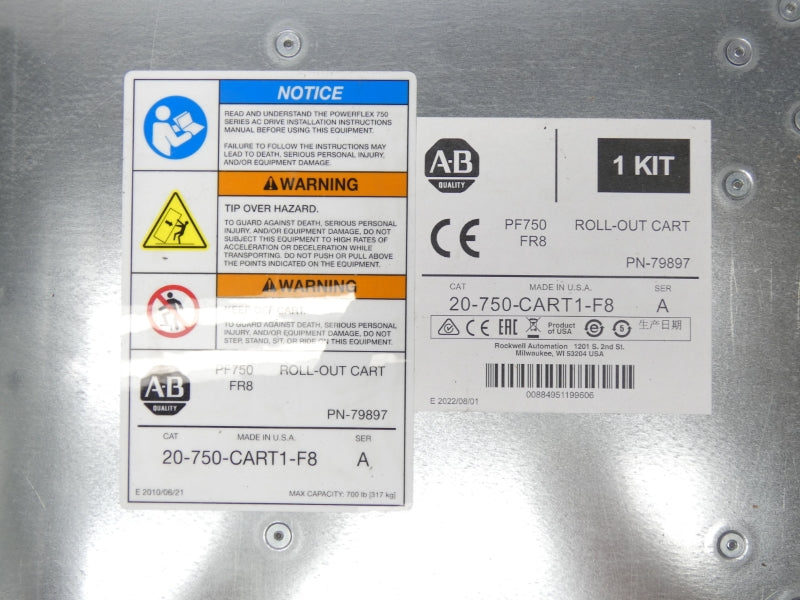 ALLEN BRADLEY 20-750-CART1-F8 SER. A NSNP