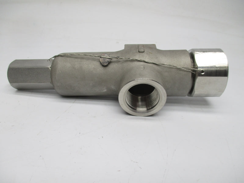 FLUID MECHANICS VALVE COMPANY 151113-1150 7400PSI 9/16"X1" NSNP