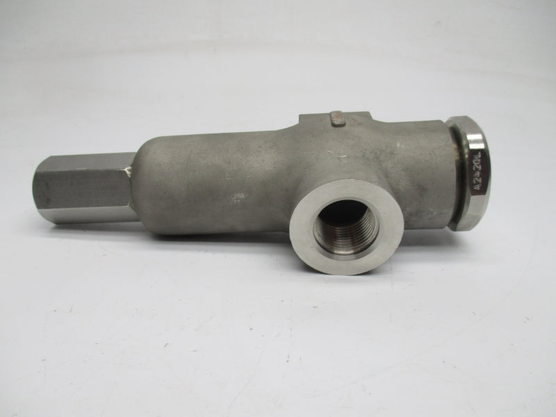 FLUID MECHANICS VALVE COMPANY 151102-2150 7400PSI 1/2"X3/4" NSNP