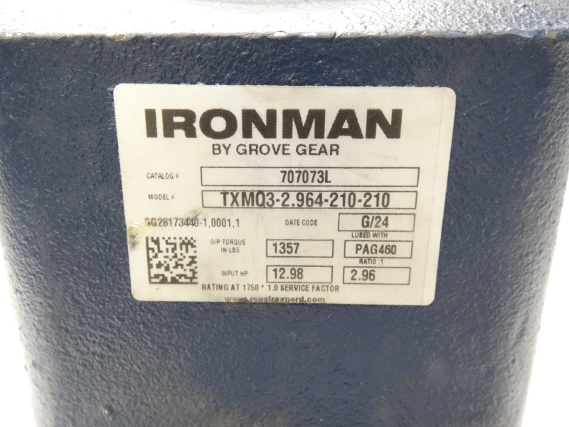 GROVE GEAR TXMQ3-2.964-210-210 NSNP
