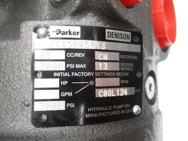 PARKER PAVC65R45M13 3000PSI NSNP