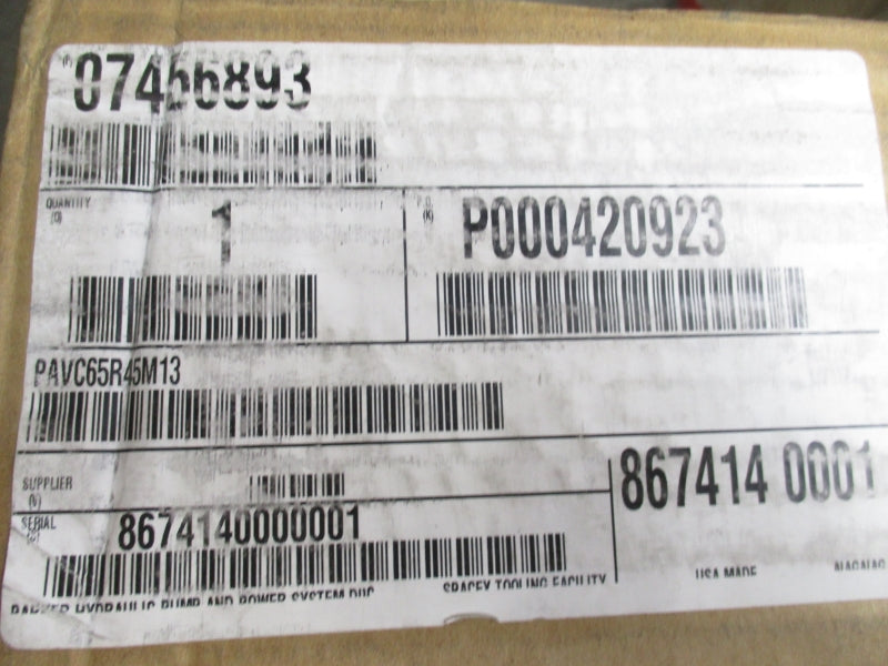 PARKER PAVC65R45M13 3000PSI NSNP