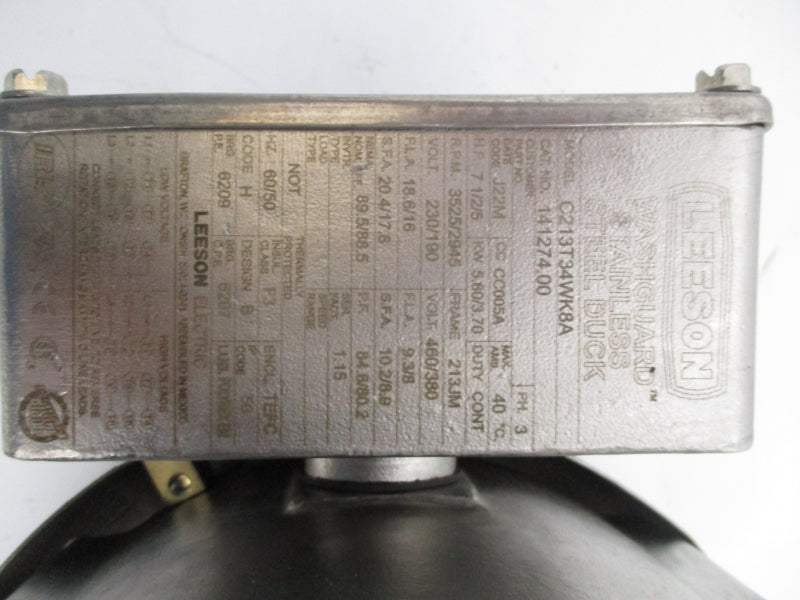 LEESON C213T34WK8A 141274.00 460/380V NSMP
