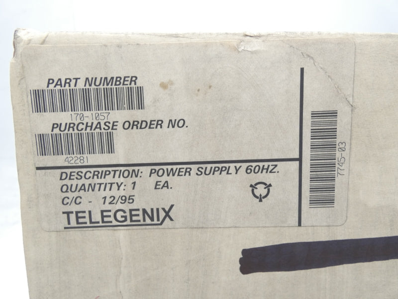 TELEGENIX FRPS-2-24A 170-1057-0 115VAC 2.5A NSMP