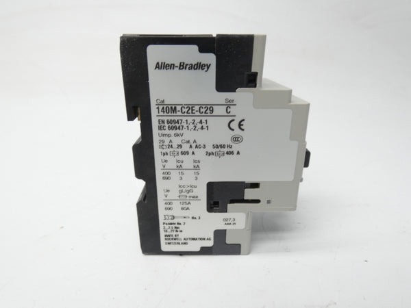 ALLEN BRADLEY 140M-C2E-C29 SER. C 690V 24-29A (WH) NSMP