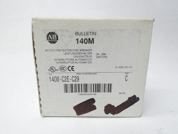 ALLEN BRADLEY 140M-C2E-C29 SER. C 690V 24-29A (WH) NSMP