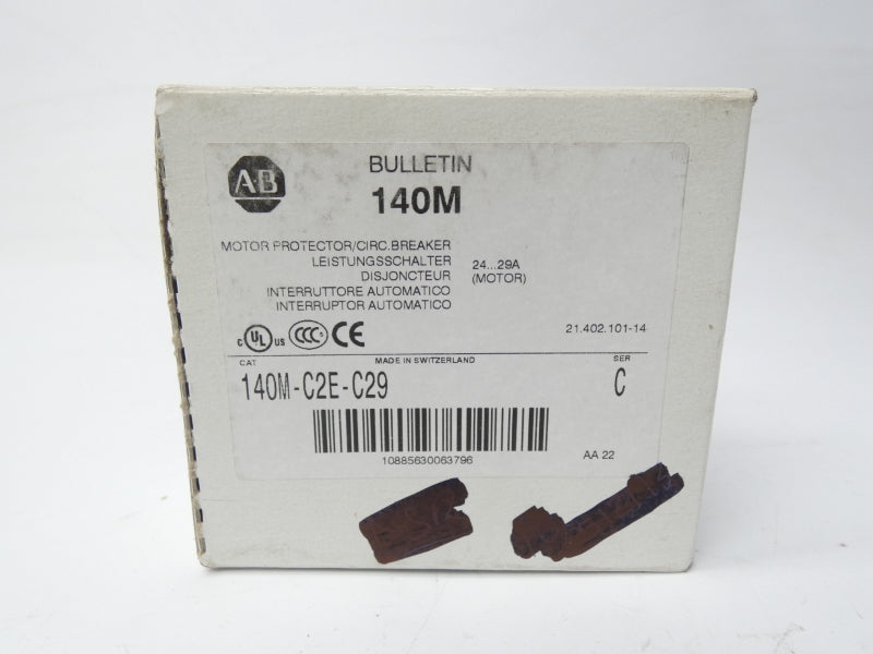 ALLEN BRADLEY 140M-C2E-C29 SER. C 690V 24-29A (WH) NSMP