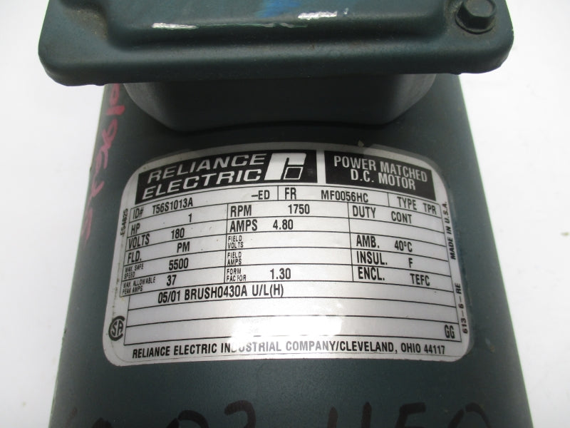 RELIANCE ELECTRIC T56S1013A 180V 4.80A UNMP