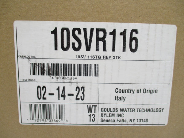 GOULDS WATER TECHNOLOGY 10SVR116 NSMP