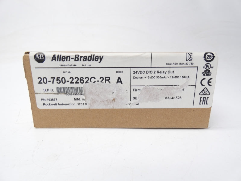 ALLEN BRADLEY 20-750-2262C-2R SER. A 24VDC NSFS