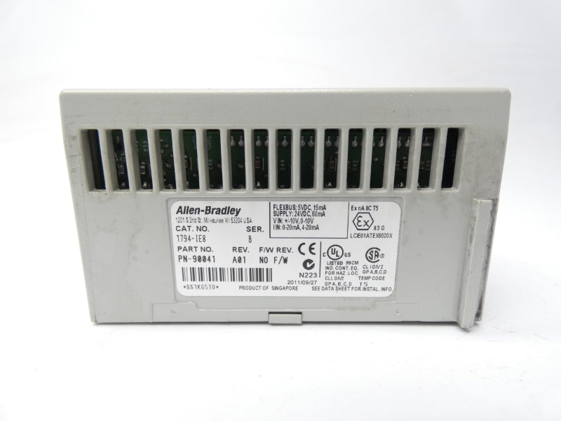 ALLEN BRADLEY 1794-IE8 SER. B REV. A01 24VDC UNMP