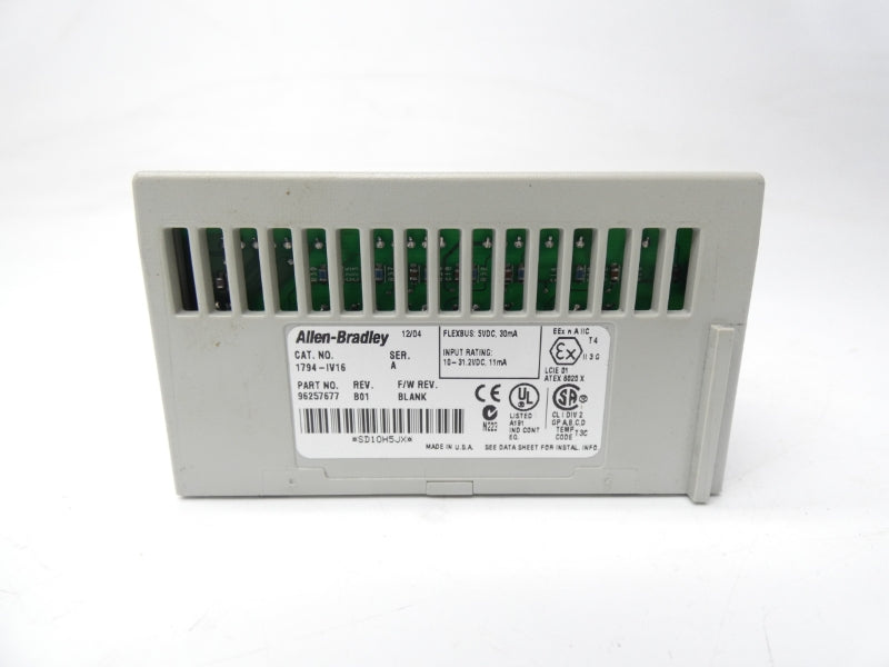 ALLEN BRADLEY 1794-IV16 SER. A REV. B01 10-31.2VDC UNMP