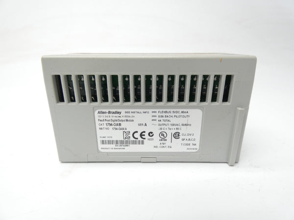 ALLEN BRADLEY 1794-OA8I SER. A 120VAC 4A UNMP
